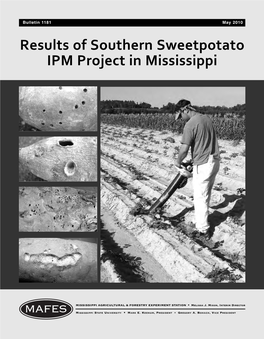 Results of Southern Sweetpotato IPM Project in Mississippi