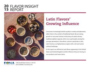 20 15 Flavor Insight Report