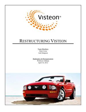 Restructuring Visteon