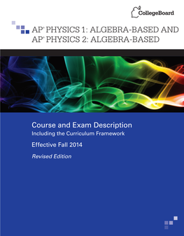 Algebra-Based and AP Physics 2