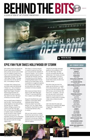 Epic Fan Film Takes Hollywood by Storm Uat Student Crew