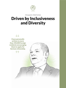 Driven by Inclusiveness and Diversity
