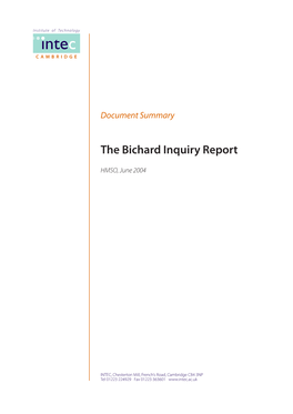 Bichard Report