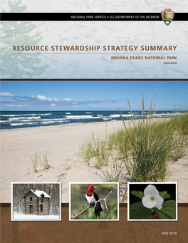 Indiana Dunes National Park Resource Stewardship Strategy Summary