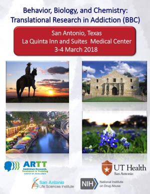 San Antonio, Texas La Quinta Inn and Suites Medical Center 3-4 March