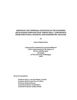 Constraints from Structural, Magnetic and Radiometric Analyses