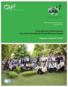 Arctic Migratory Birds Initiative East Asian-Australasian Flyway Workshop Report
