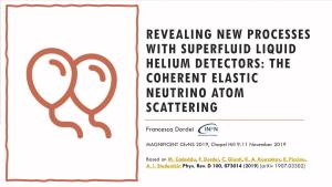 The Coherent Elastic Neutrino Atom Scattering