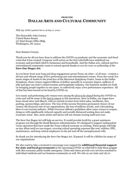 Dallas Arts and Cultural Community