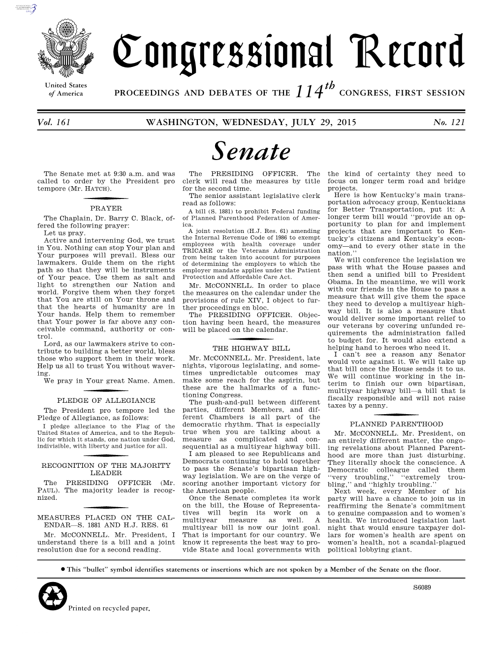 Senate Section (PDF)