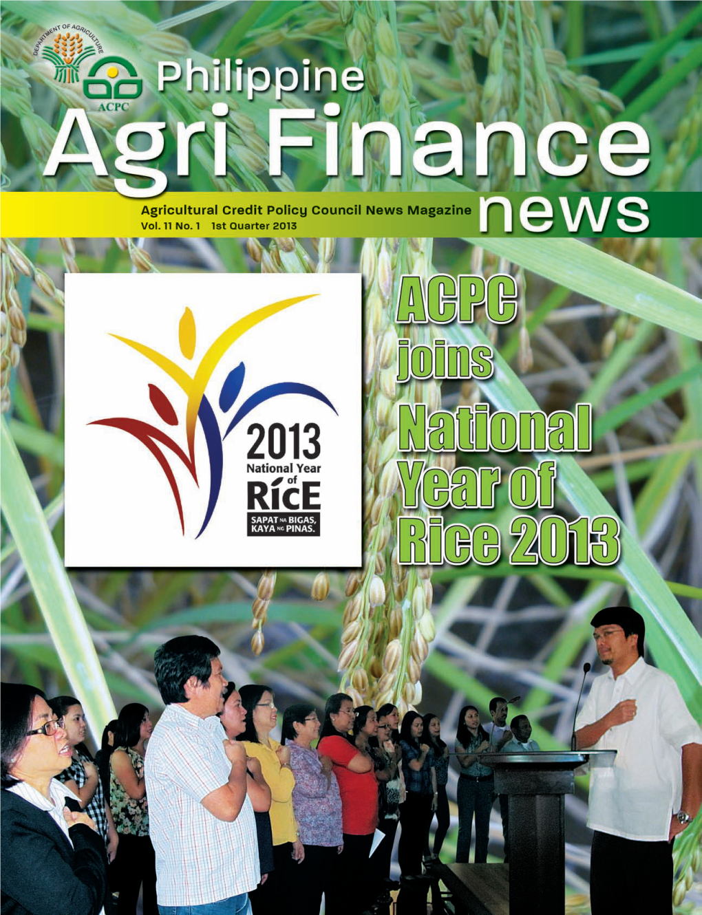 Download Agri Finance News First Quarter 2013