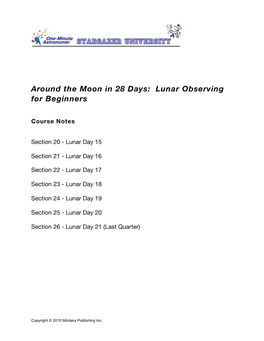 Moon Course Section 20-26 V1.0