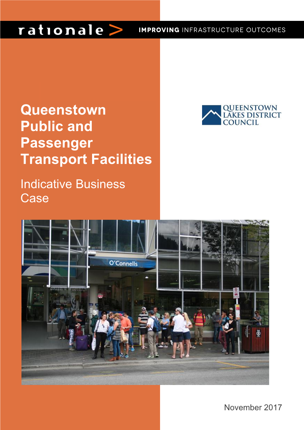 Public and Passenger Transport Facilities: Indicative Business Case