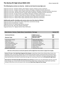 School Bus Services in Manchester