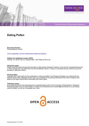 "Dating Pollen" In