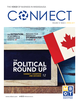 Political Round up Connect, Champion and Advance 12