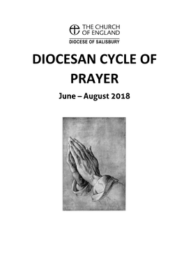 DIOCESAN CYCLE of PRAYER June – August 2018