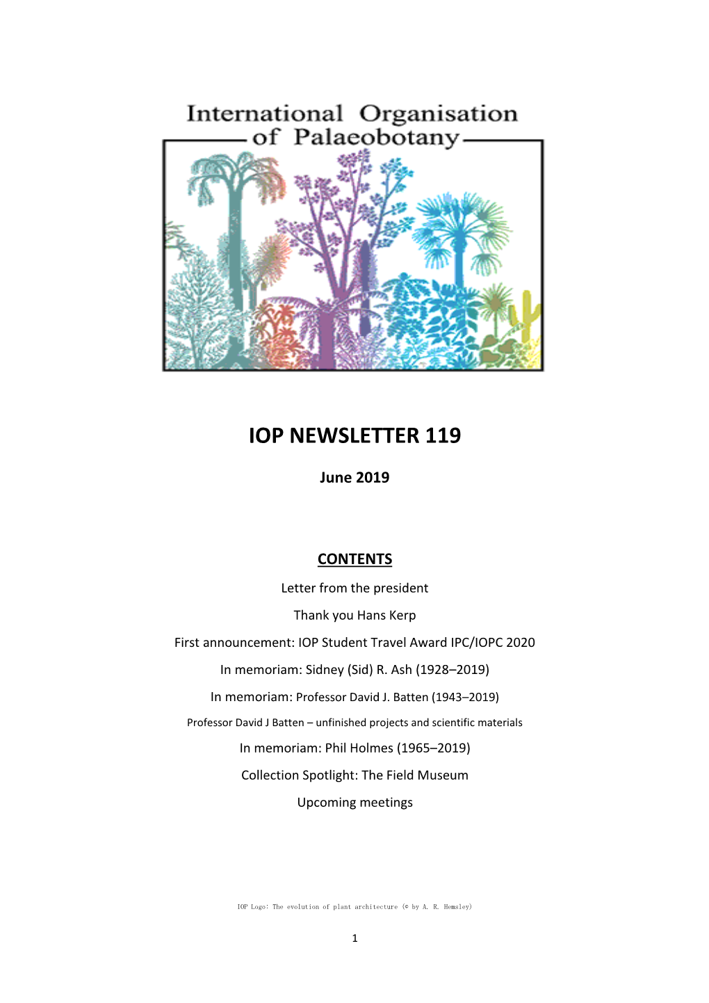 Iop Newsletter 119