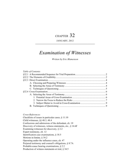 Examination of Witnesses [PDF]