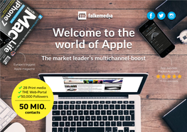 The World of Apple the Market Leader‘S Multichannel-Boost Europe‘S Biggest Apple Magazine App Success Pocket-Academy