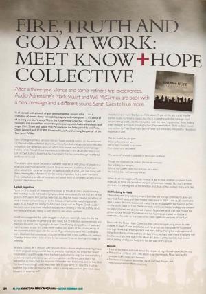 ' Godatwork: Meet Know+ Hope Collective