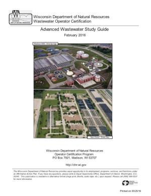 Advanced Wastewater Study Guide February 2016
