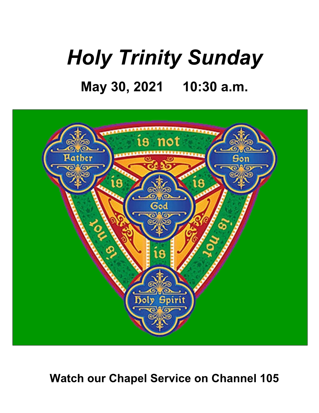 Holy Trinity Sunday