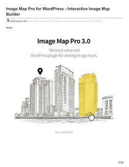 Image Map Pro for Wordpress - Interactive Image Map Builder