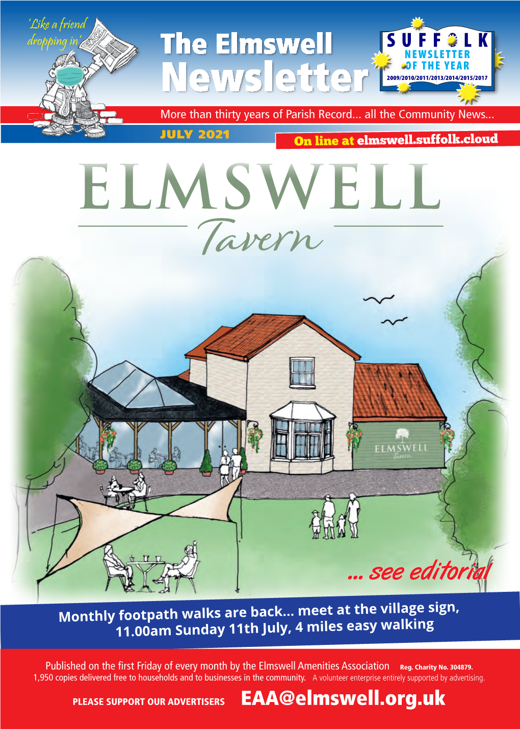 COVER ELMSWELL JULY 2021.Indd