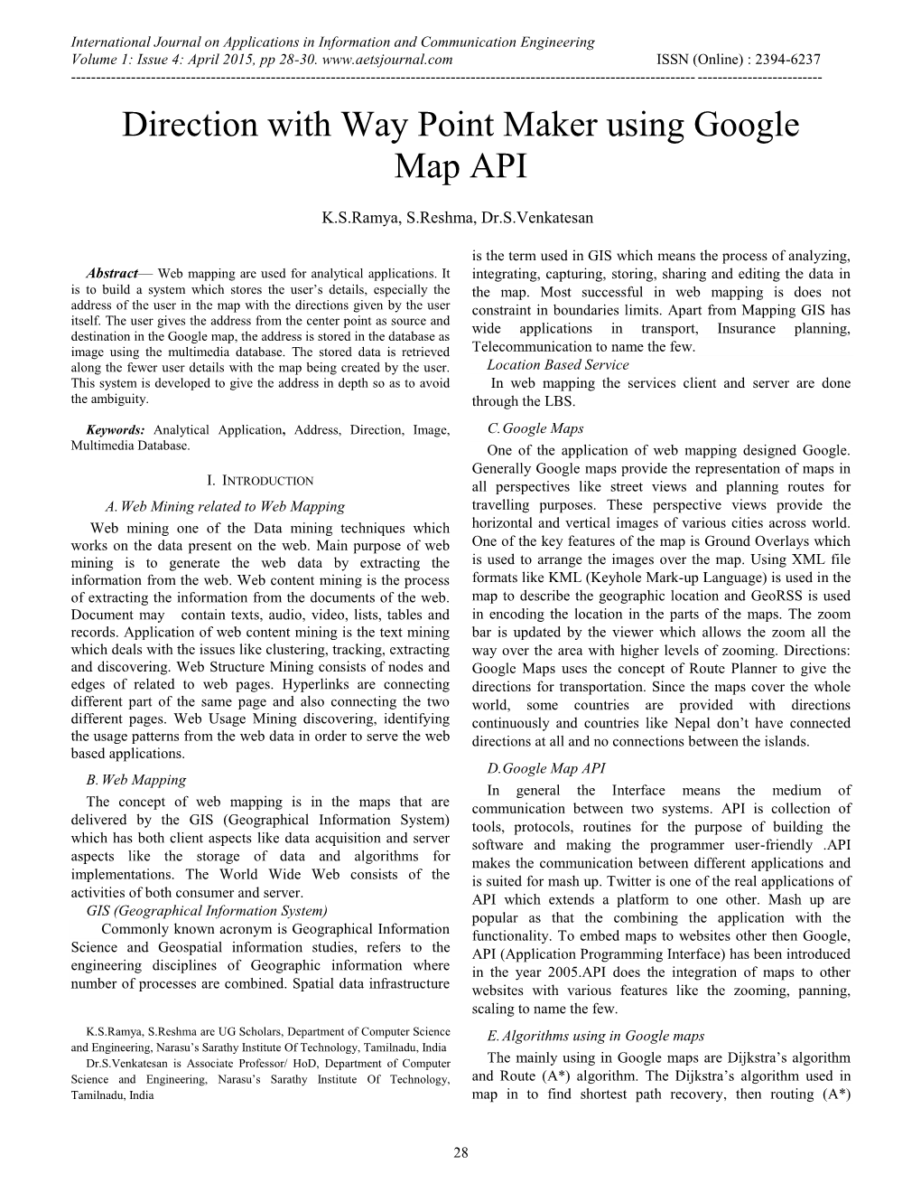 Direction with Way Point Maker Using Google Map API