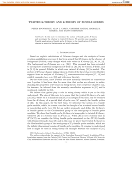 Twisted K-Theory and K-Theory of Bundle Gerbes