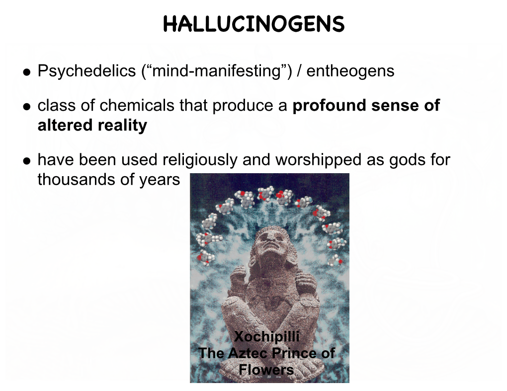 Hallucinogens