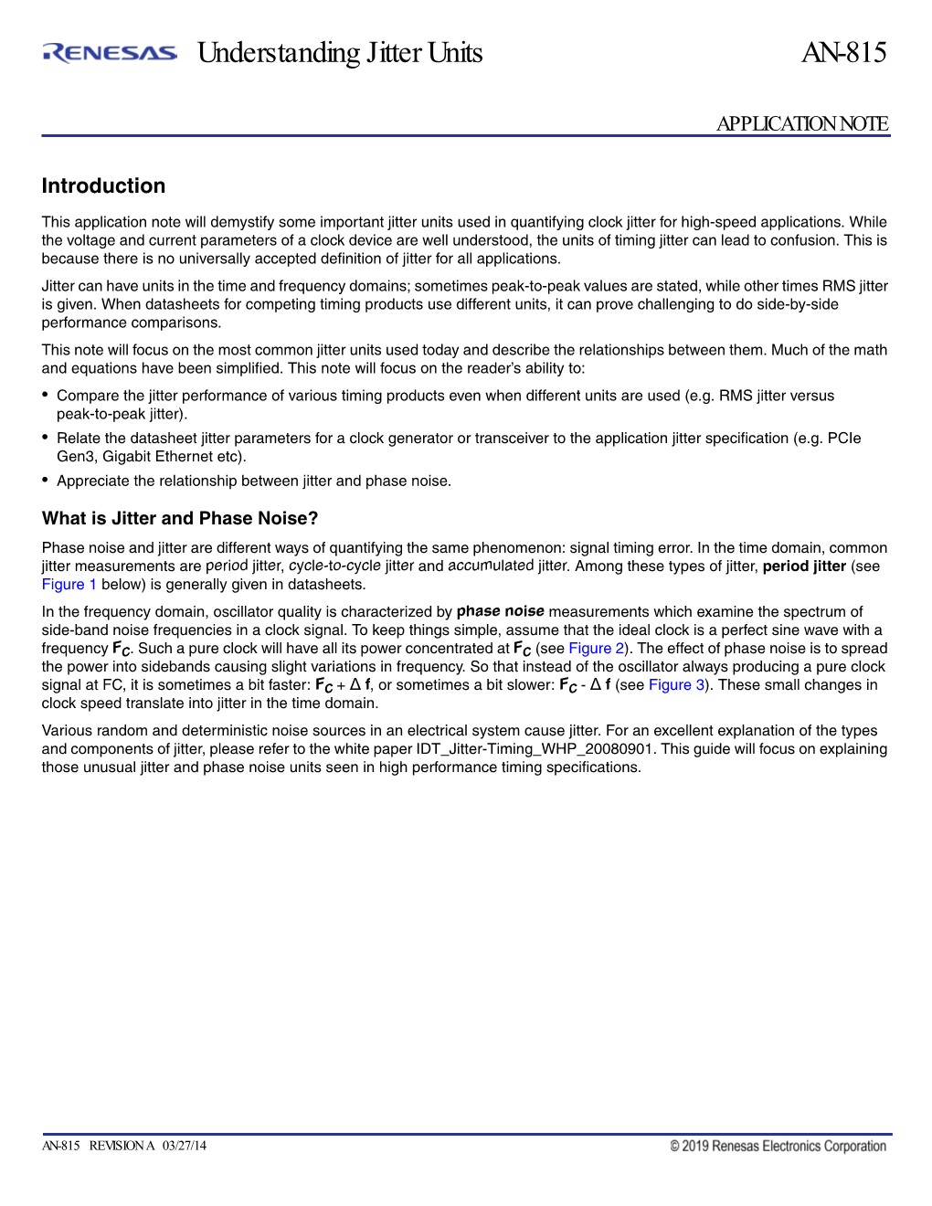 An-815 Understanding Jitter Units