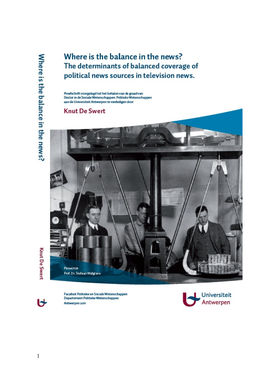 The Determinants of Balanced Coverage of Political News Sources in Television News