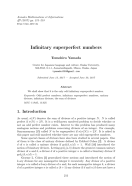 Infinitary Superperfect Numbers