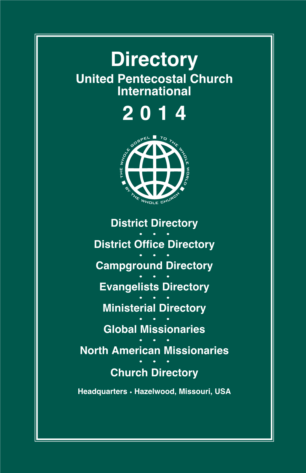 2014 Mid Year Upci Directory