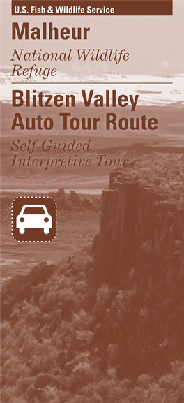 Malheur Blitzen Valley Auto Tour Route