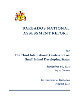 Barbados National Assessment Report