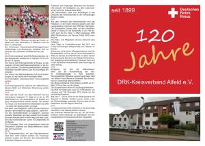 Seit 1899 DRK-Kreisverband Alfeld E.V