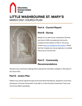 Little Washbourne Church Plan.Pdf