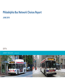 Philadelphia Bus Network Choices Report