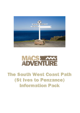 The South West Coast Path (St Ives to Penzance) Information Pack