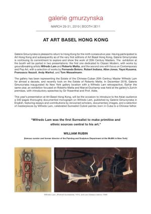 At Art Basel Hong Kong