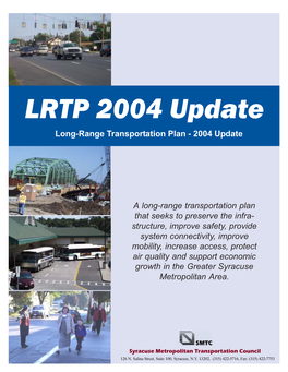 LRTP 2004 Update Long-Range Transportation Plan - 2004 Update