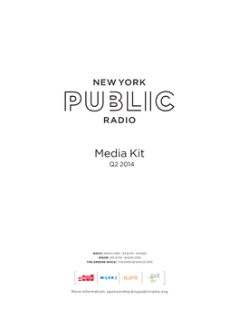 Media Kit Q2 2014
