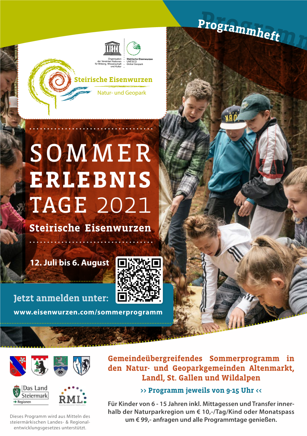 SOMMER ERLEBNIS TAGE 2021 Steirische Eisenwurzen