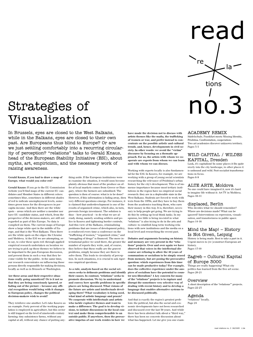 Strategies of Visualization