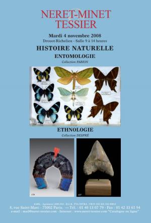 HISTOIRE NATURELLE ENTOMOLOGIE Collection PABION