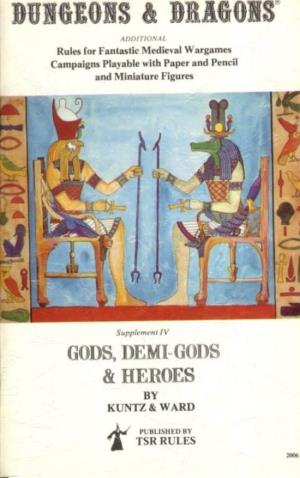Gods, Demi-Gods & Heroes