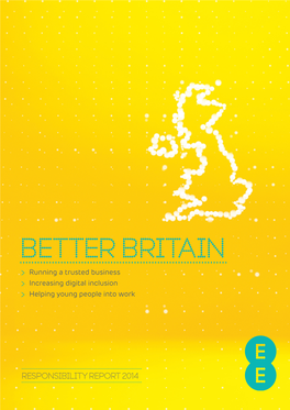 BETTER BRITAIN >> Running a Trusted Business >> Increasing Digital Inclusion >> Helping Young People Into Work